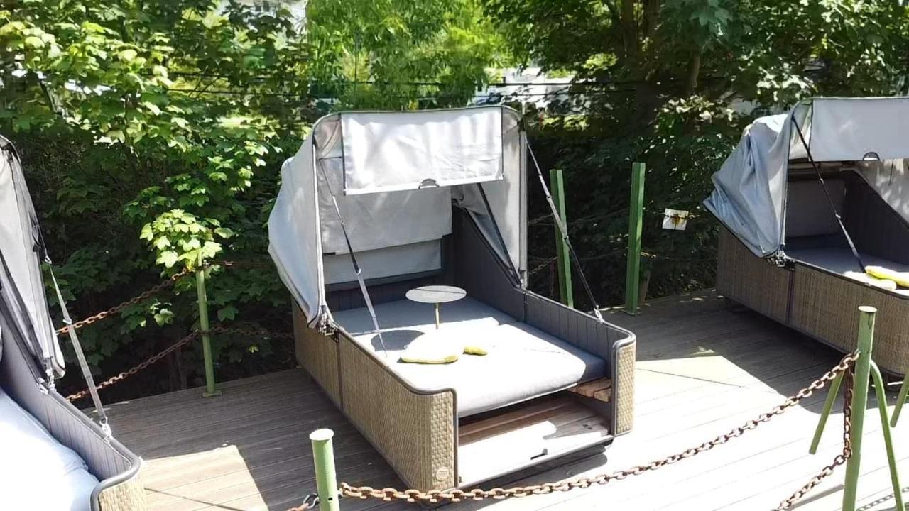 Campingplatz Am Treidlerweg Königstein an der Elbe Exterior foto